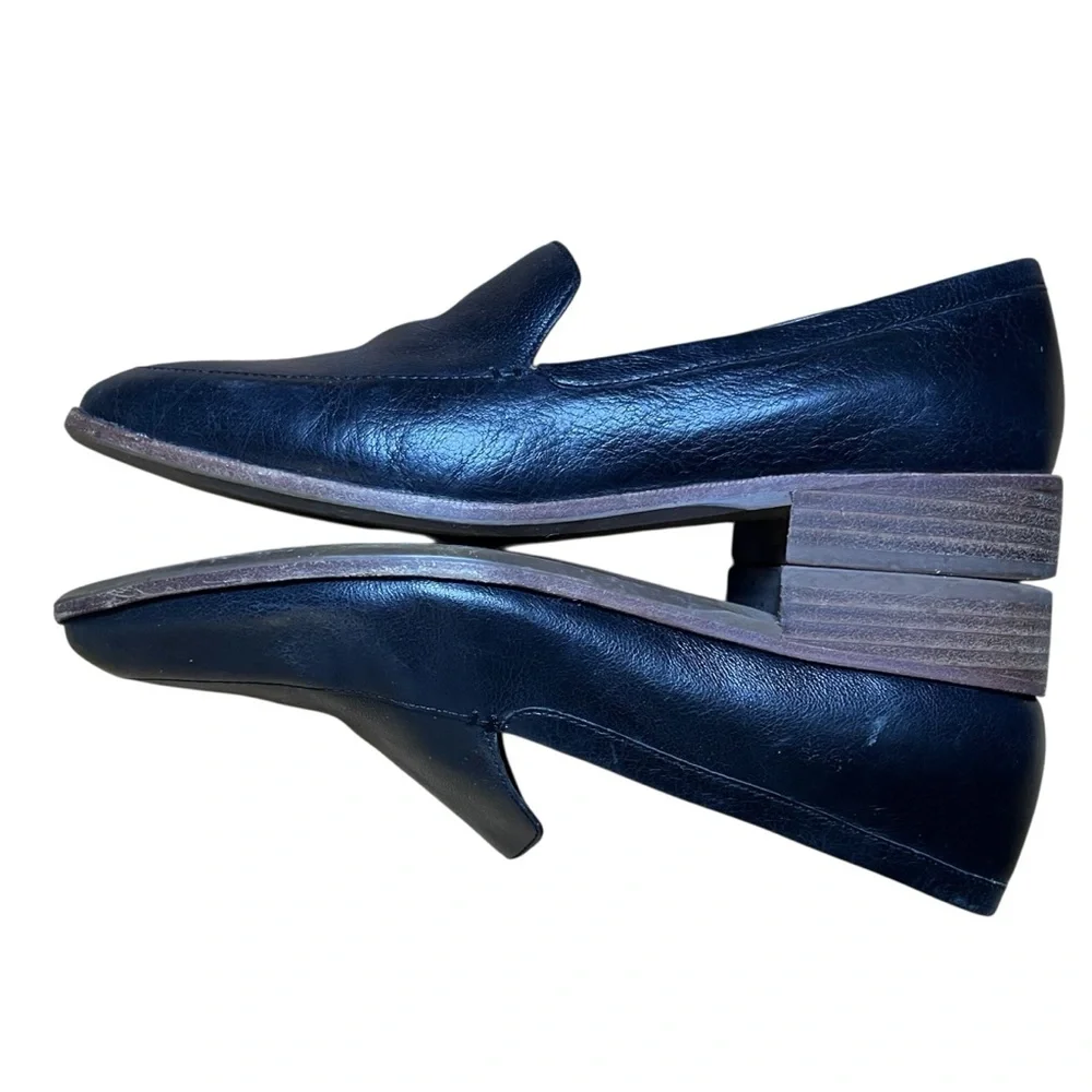 Madewell Black Leather Women’s Slip-On Loafers — Size 8.5 - Picture 6 of 15